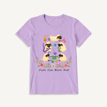 Woolly Meadow Craft Garden Print Crew Neck Cotton Tee