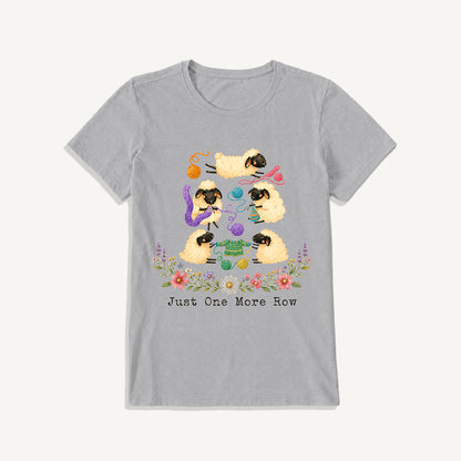 Woolly Meadow Craft Garden Print Crew Neck Cotton Tee