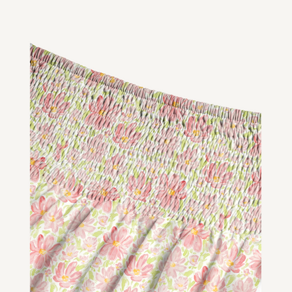 Cosmos Flower Print Convertible Maxi Skirt & Strapless Dress