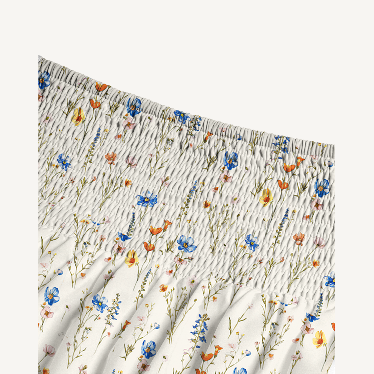 Wild Bloom Print Convertible Maxi Skirt & Strapless Dress