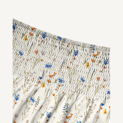 Wild Bloom Print Convertible Maxi Skirt & Strapless Dress