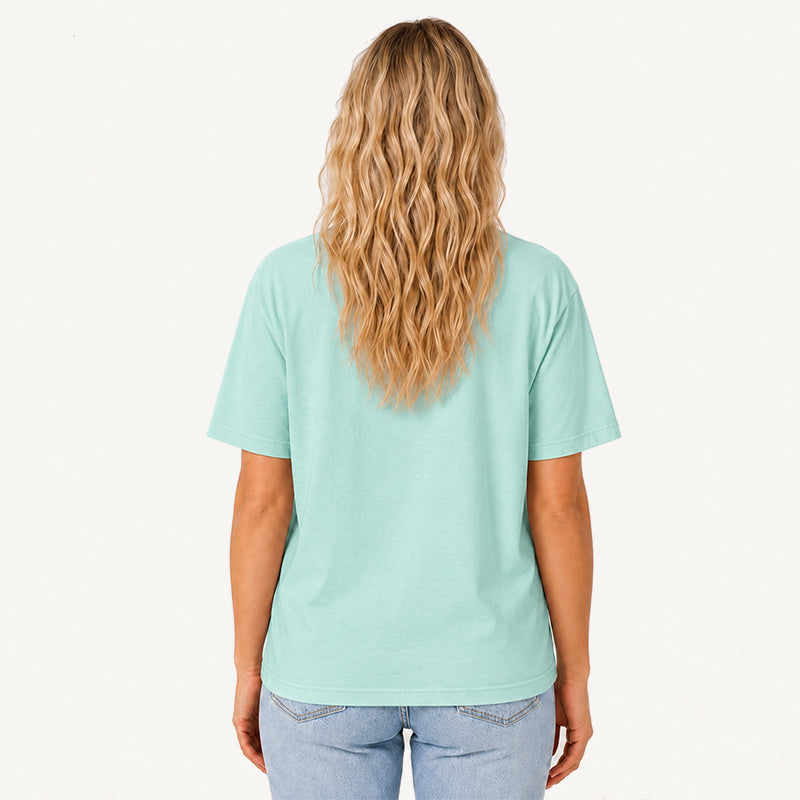 Woodland Wildflower Tales Print Crew Neck Cotton Tee