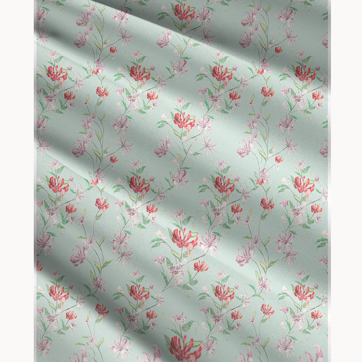 Mint Honeysuckle Print Convertible Maxi Skirt & Strapless Dress