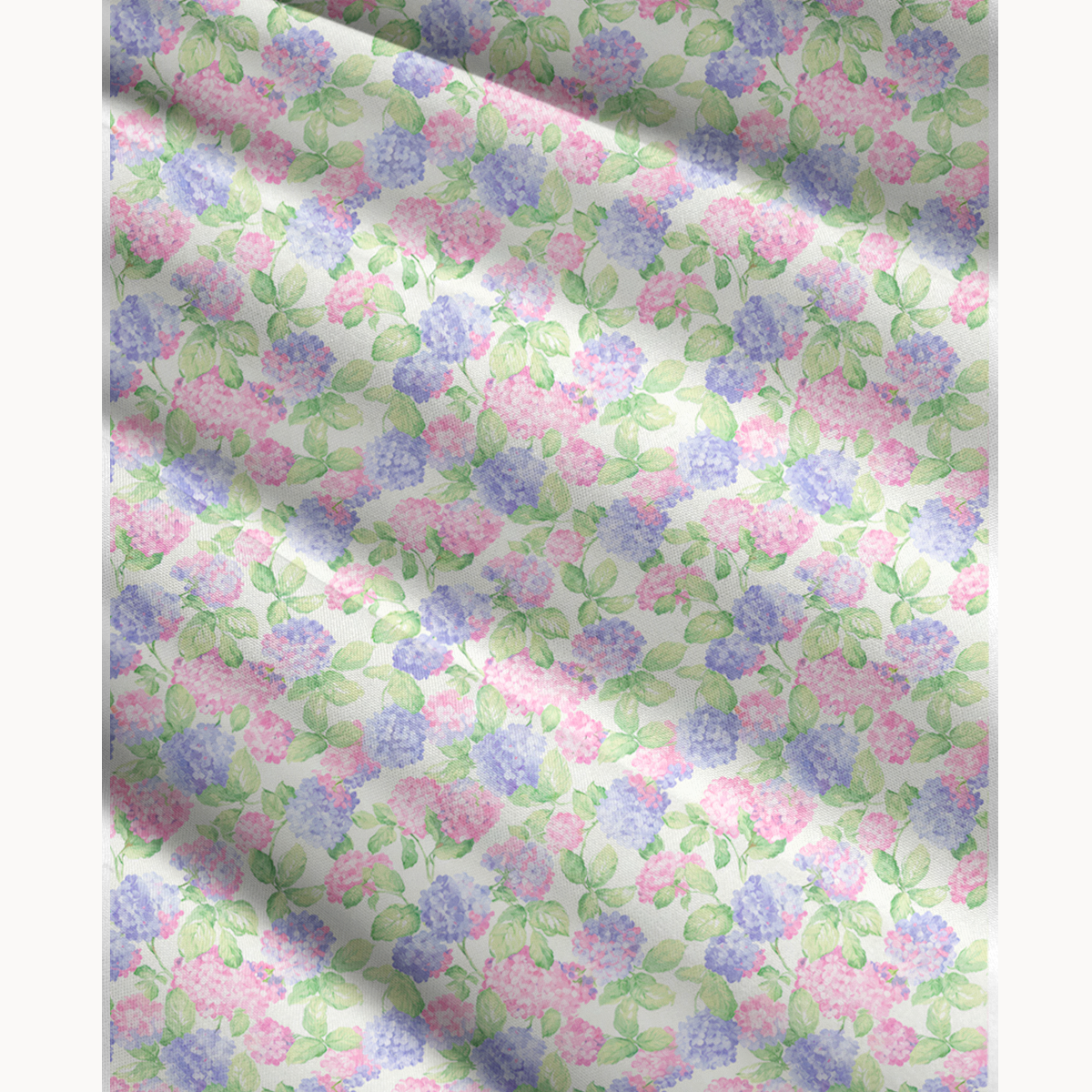 Lilac Hydrangea Print Convertible Maxi Skirt & Strapless Dress