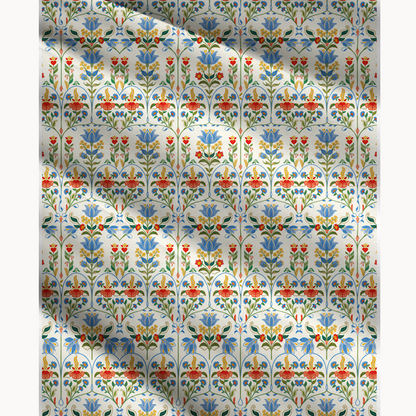 Folk Bloom Print Convertible Maxi Skirt & Strapless Dress