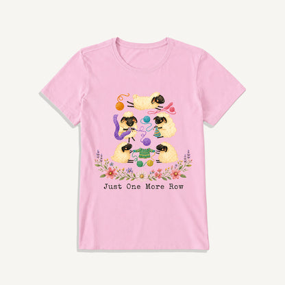 Woolly Meadow Craft Garden Print Crew Neck Cotton Tee