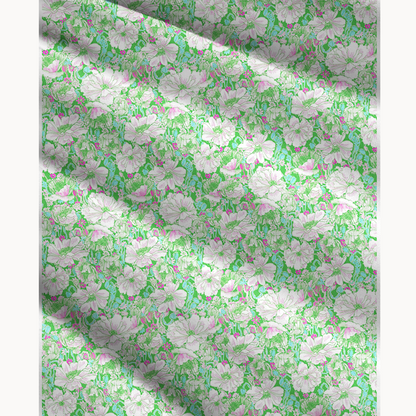 Mint Garden Print Convertible Maxi Skirt & Strapless Dress