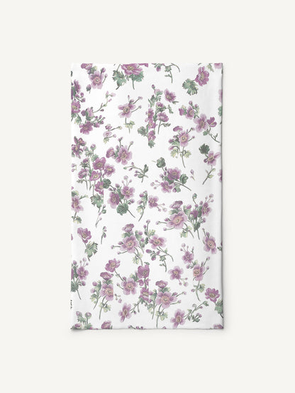 Lavender Field Whisper Print Boho Bandeau Headband