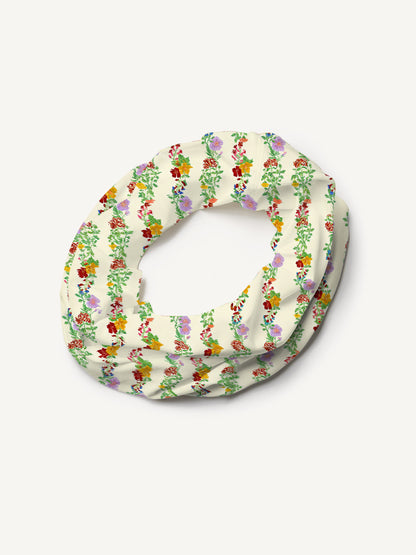 Blossom Trail Print Boho Bandeau Headband