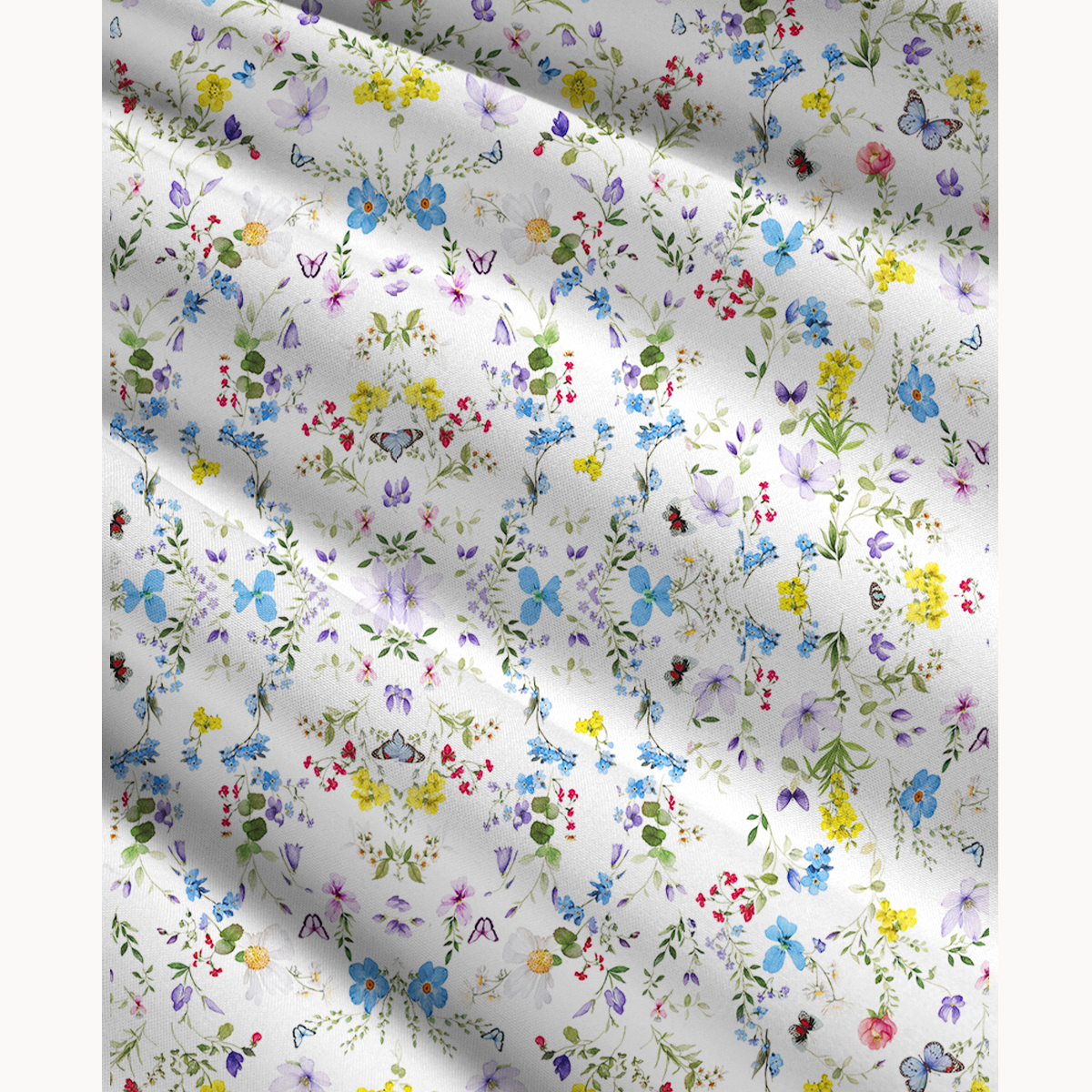 Butterfly Trail Print Convertible Maxi Skirt & Strapless Dress