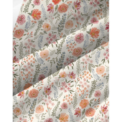 The Wild Flowers Print Spaghetti Strap Mini Dress