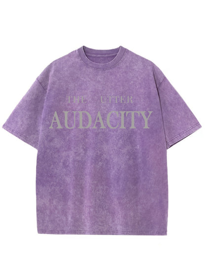 The Utter Audacity Washed Tee