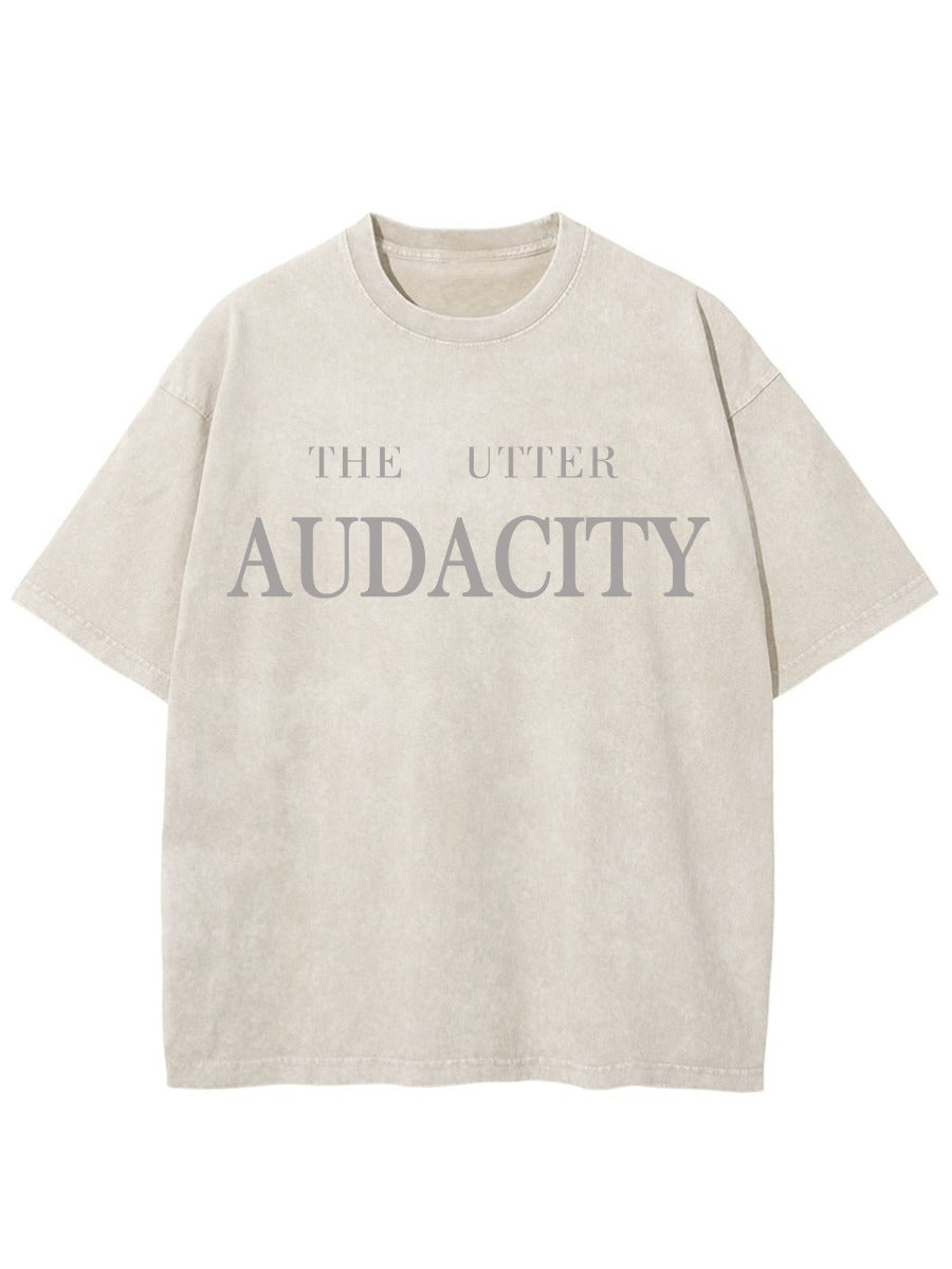 The Utter Audacity Washed Tee