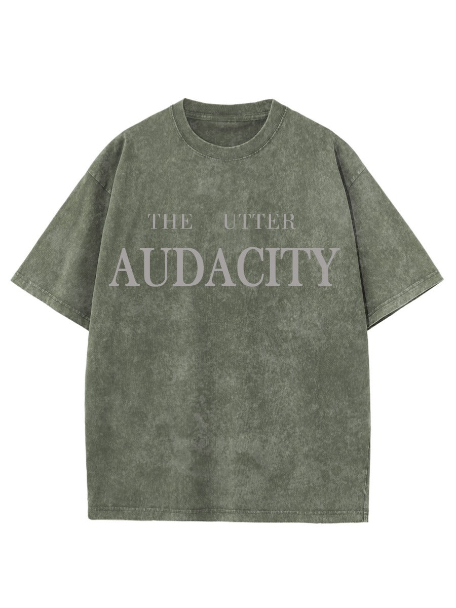 The Utter Audacity Washed Tee