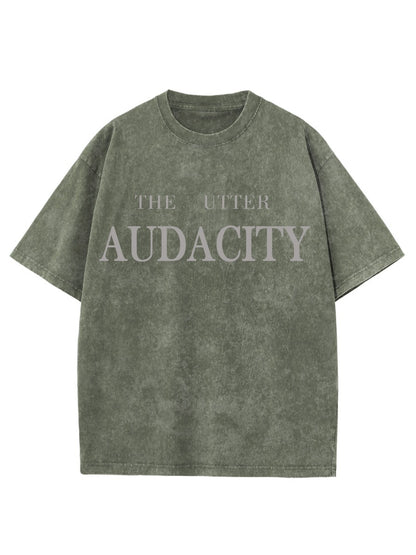 The Utter Audacity Washed Tee
