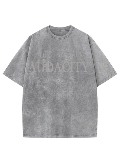 The Utter Audacity Washed Tee