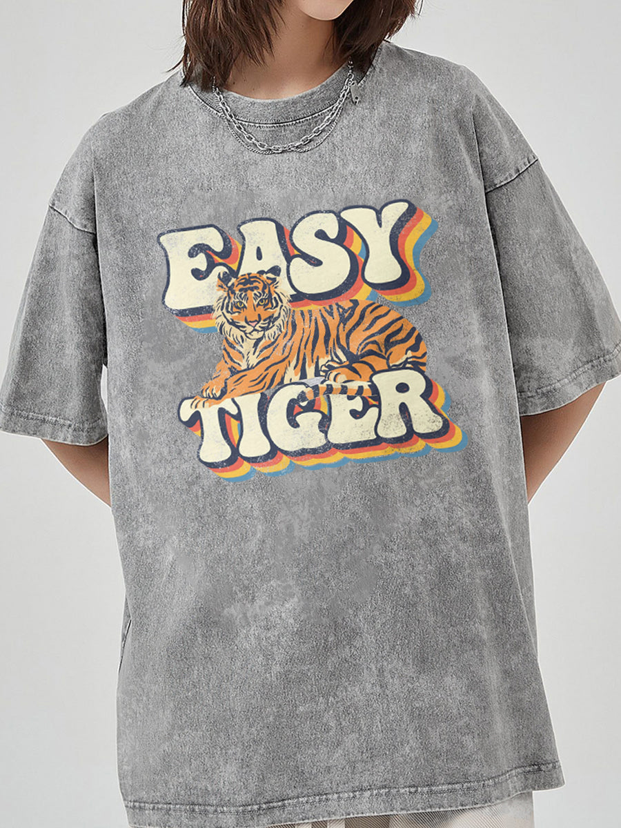 Vintage Easy Tiger Washed T-Shirt
